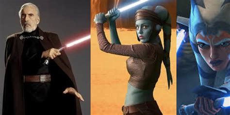 Adult Ashoka Tano vs Count Dooku (Attack of the Clones Era)